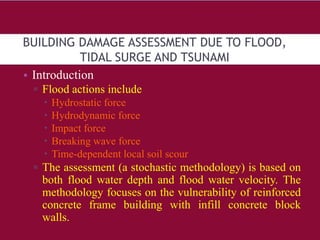 VULNERABILITY ASSESSMENT AND DAMAGE MITIGATION FOR RCC BUILDINGS DUE TO ...