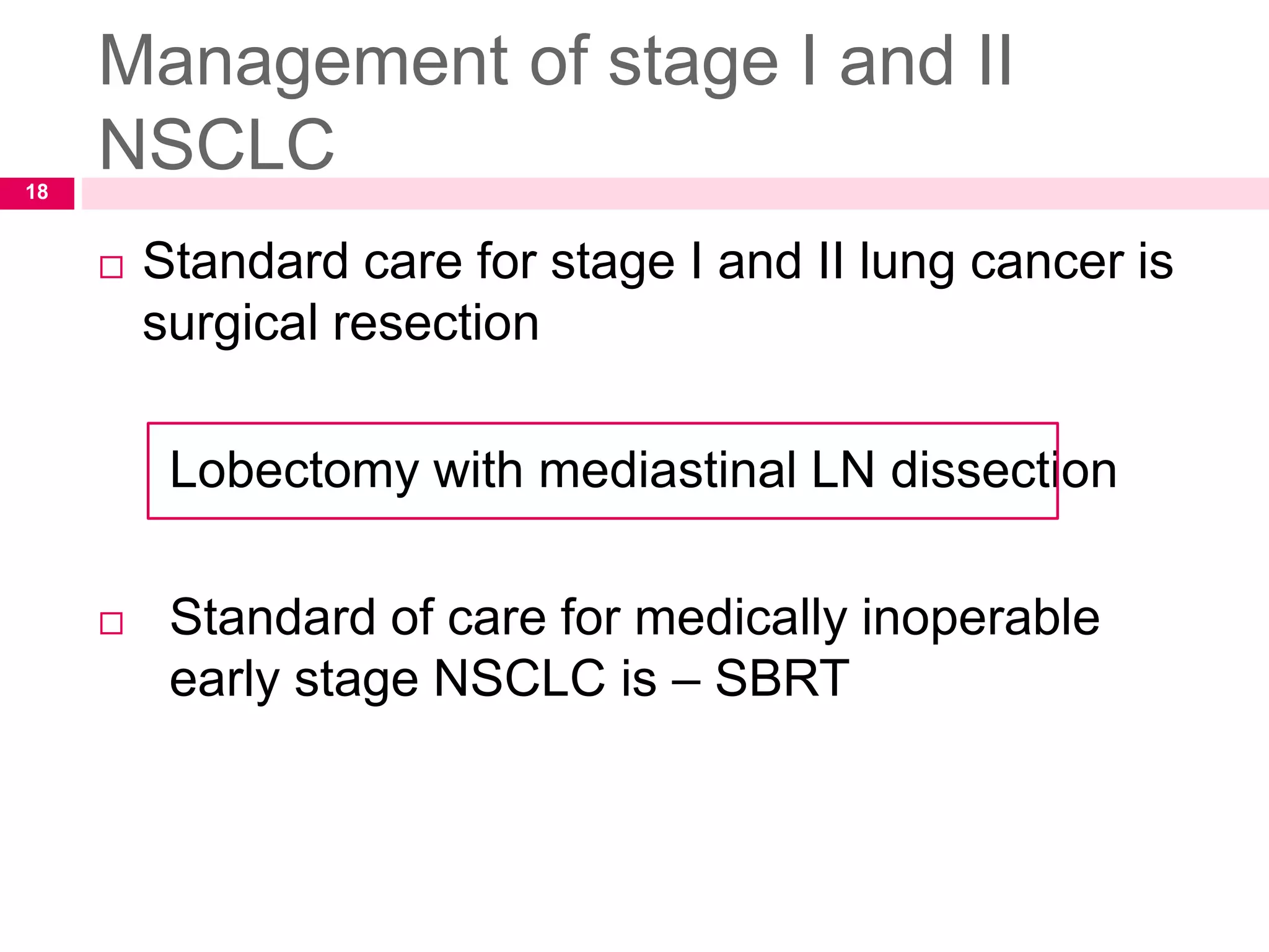 Non small cell lung cancer copy | PPTX