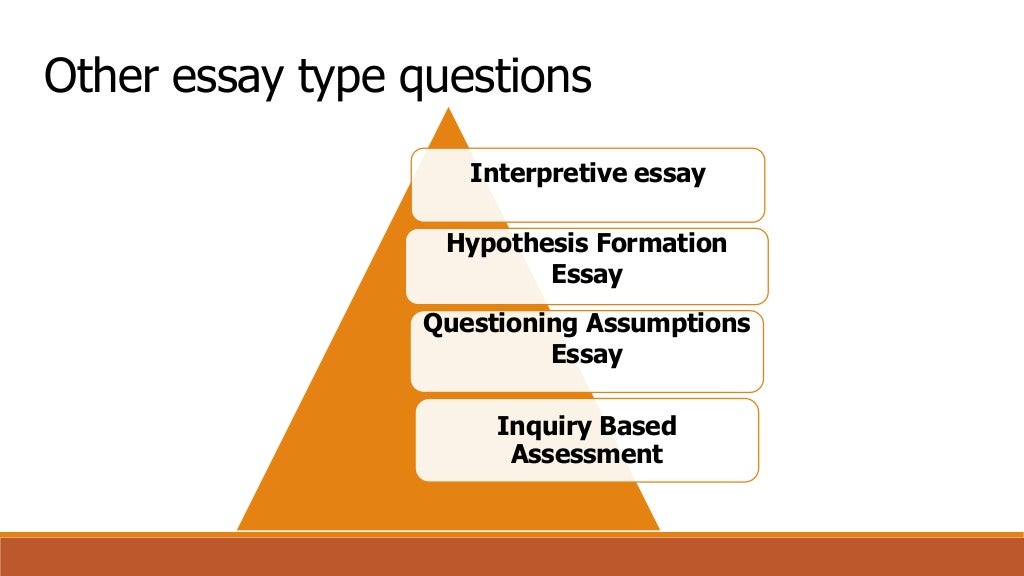 Non standardized tests