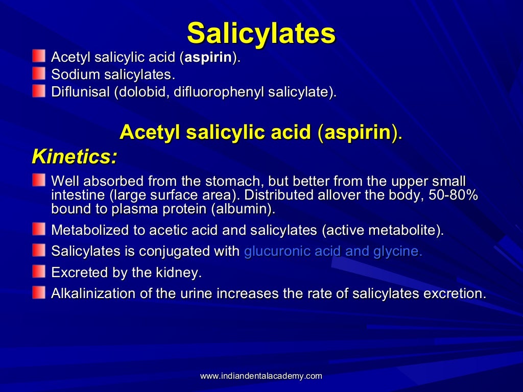 Nonsteroidal anti inflammatory drugs (nsai ds) /certified fixed ortho…