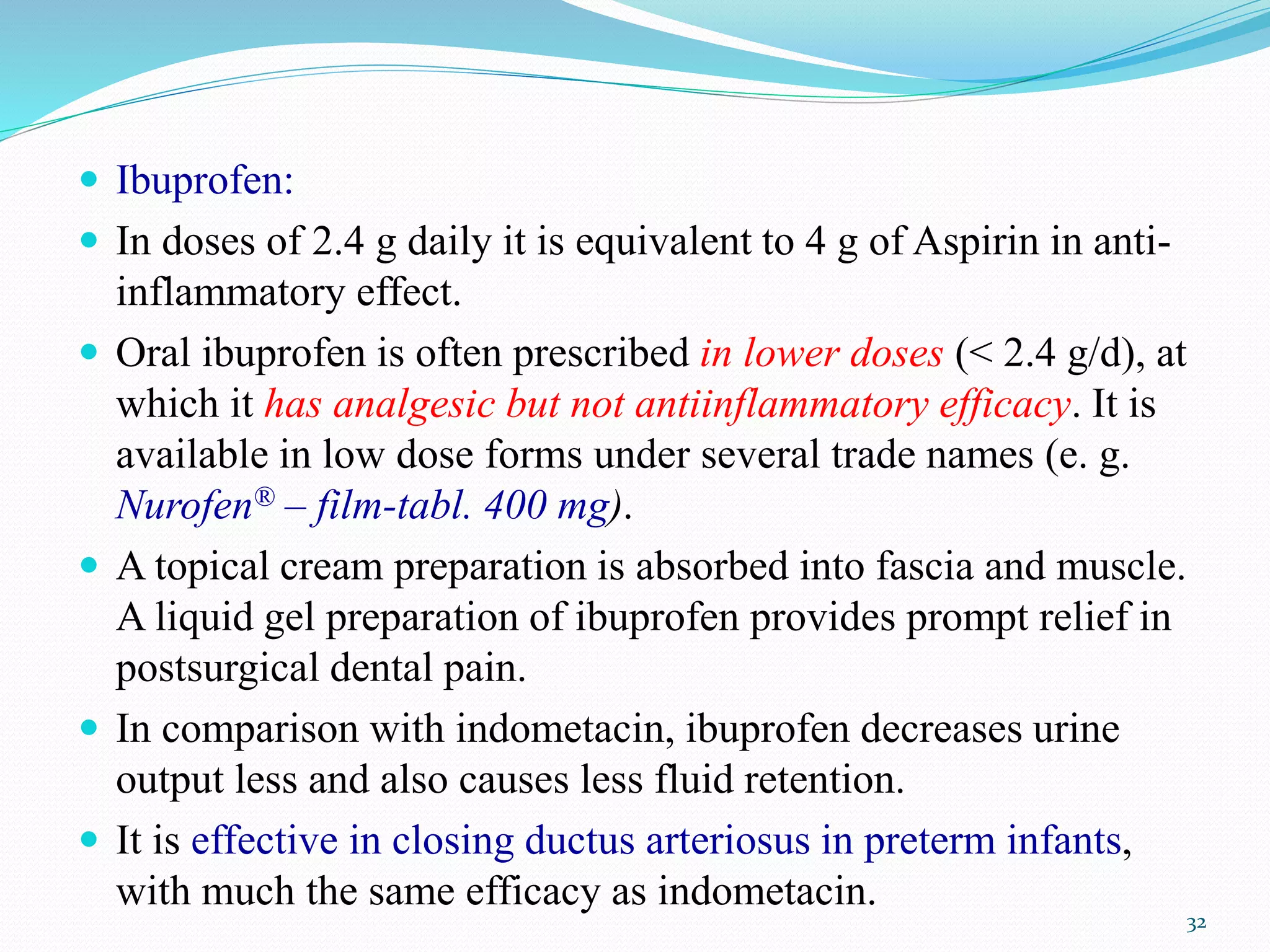 Nonsteroidal anti inflammatory drugs (NSAIDS) | PPTX