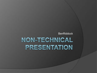Non technical presentation | PPTX