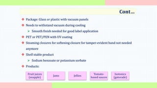 Non thermal processing and thermal processing, concept, mechanism and ...