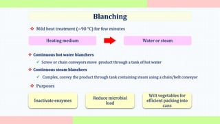 Non thermal processing and thermal processing, concept, mechanism and ...