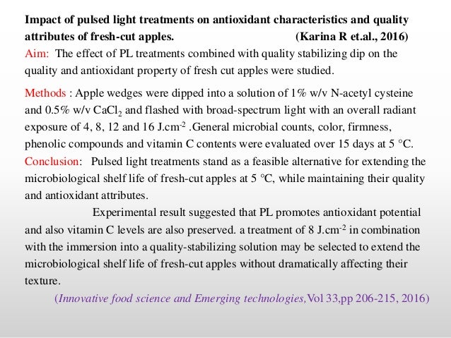 Pulsed Electric Field Processing Of Foods A Review Pulsed Electric Field Processing Of Foods A Review
