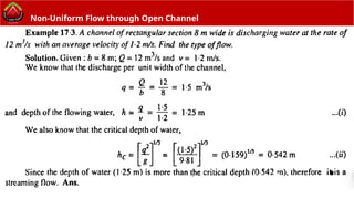 Non Uniform flow through open channel.pptx