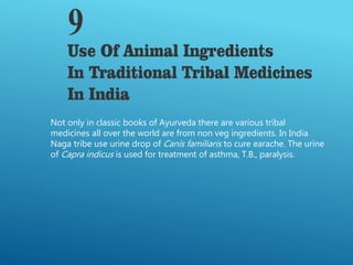 Capra Indicus Nonveg ayurveda | PPTX
