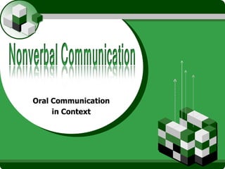 LOGO
Oral Communication
in Context
 