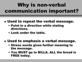 Non verbal communication | PPT