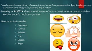 Non verbal communication | PPTX