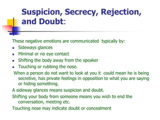 Secretively Non verbal communication | PPT