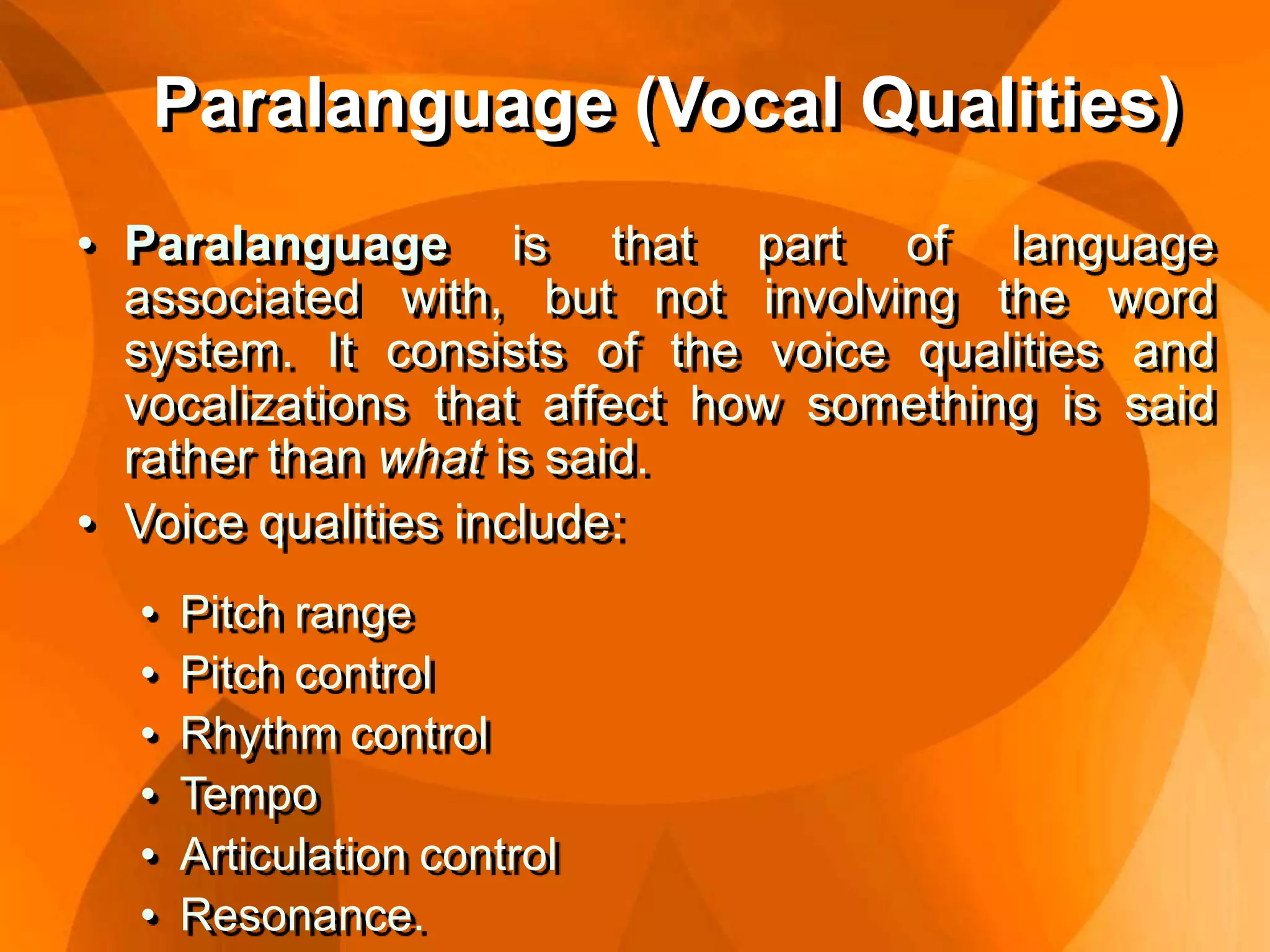 Nonverbal Communication ppt nonverbal-communication-ppt