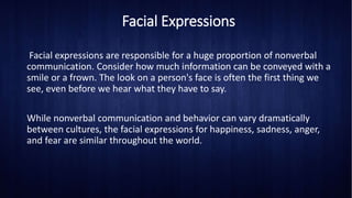 Non Verbal Communication | PPTX