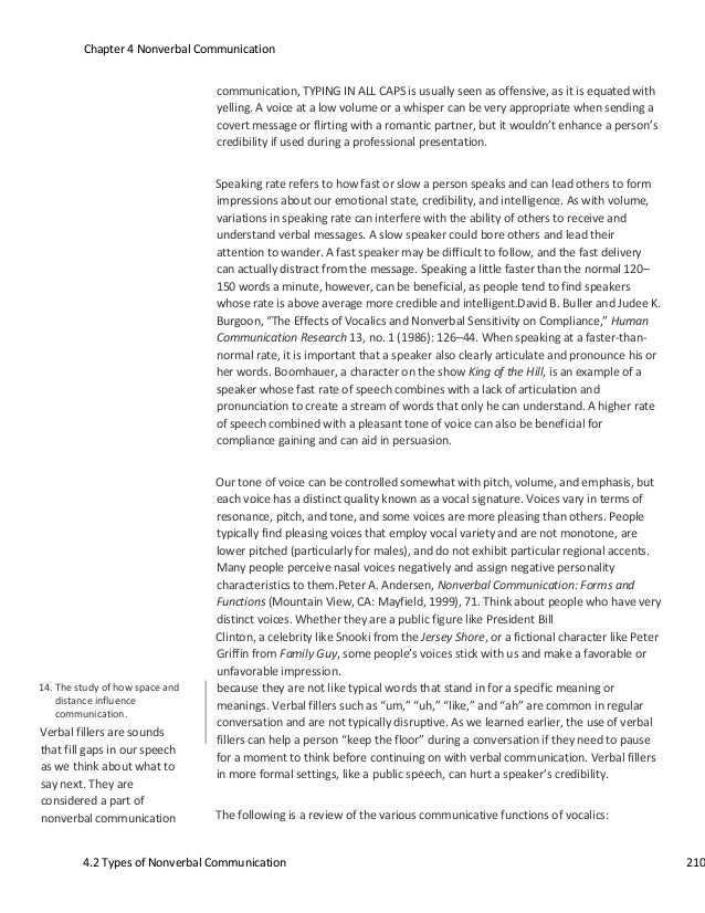 Nonverbal Communication