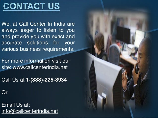 Non voice support services offered by call center india.ppt