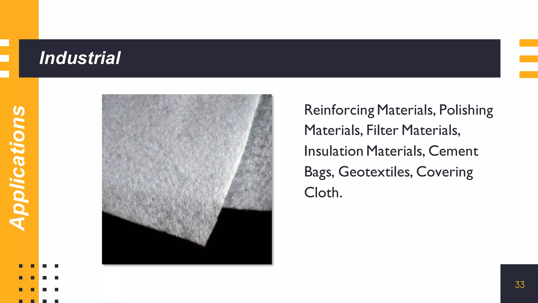 Non woven fabrics - Non woven technology
