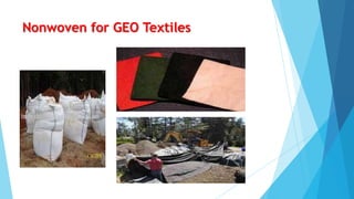 Nonwoven for GEO Textiles

 