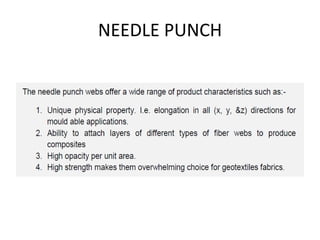NEEDLE PUNCH
 
