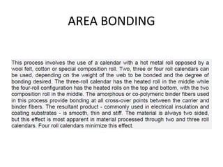 AREA BONDING
 