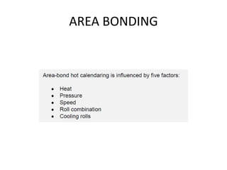 AREA BONDING
 