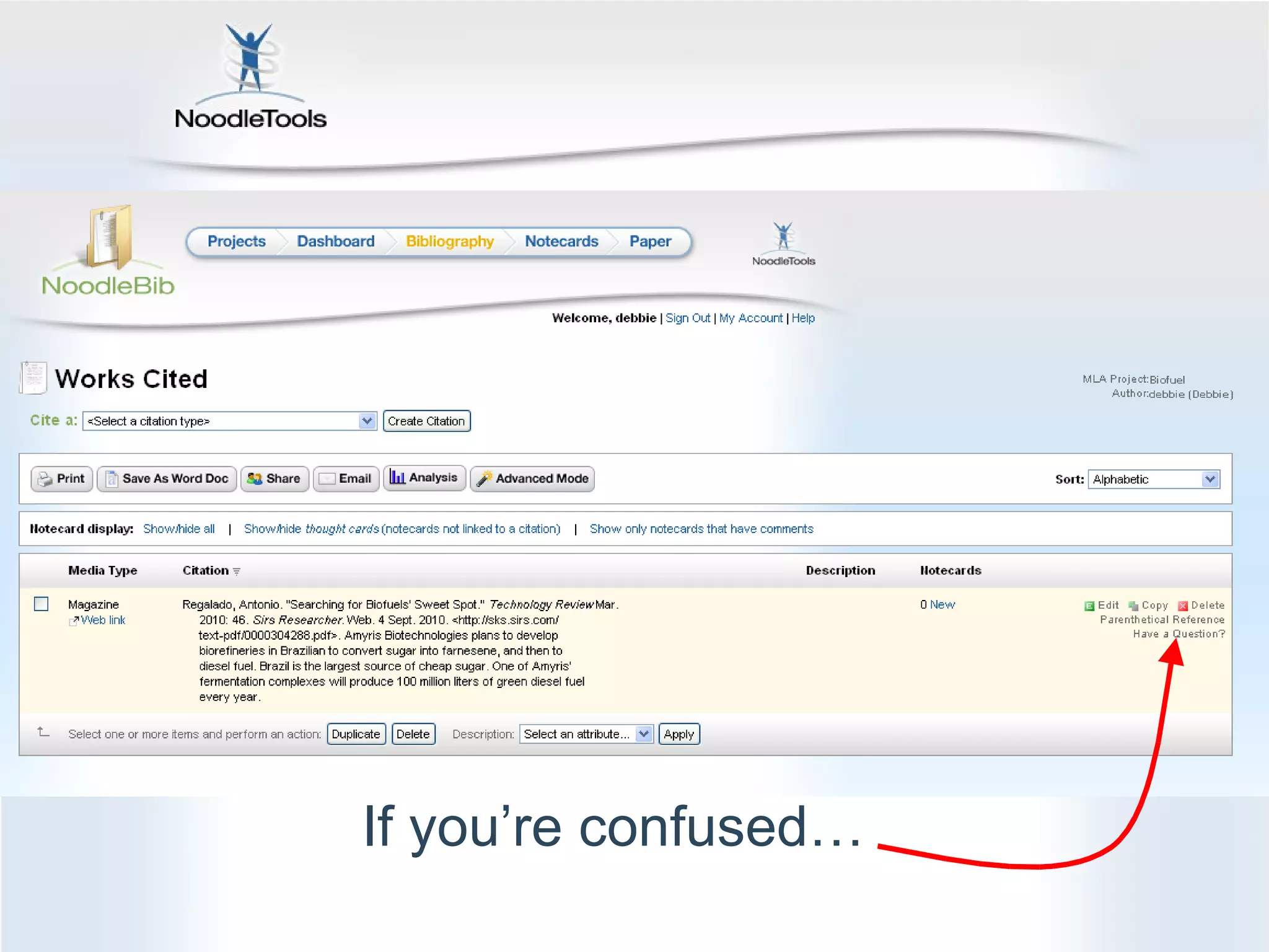 If you ’re confused… 