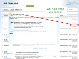 Get help when
 you need it!
 