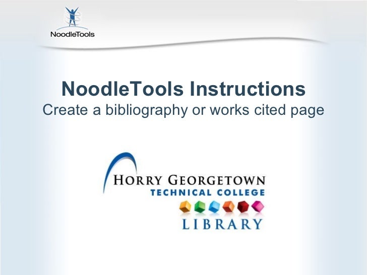 Noodle Tools