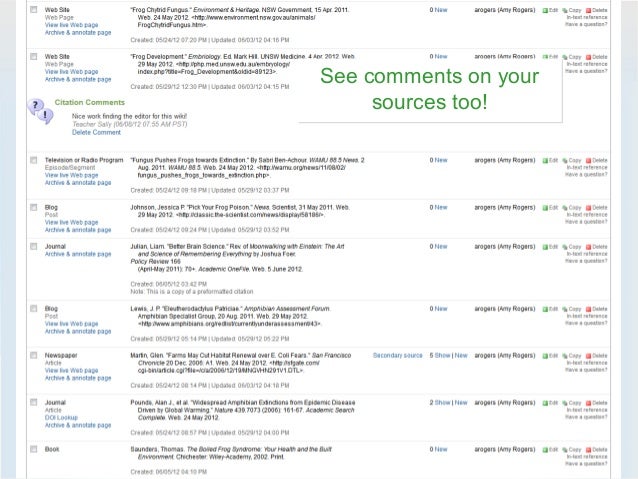 how to create a bibliography