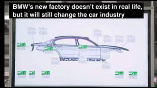 BMW’s new factory doesn’t exist in real life,
but it will still change the car industry
 