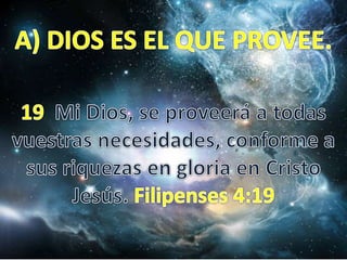 NO OLVIDEMOS DE DIOS