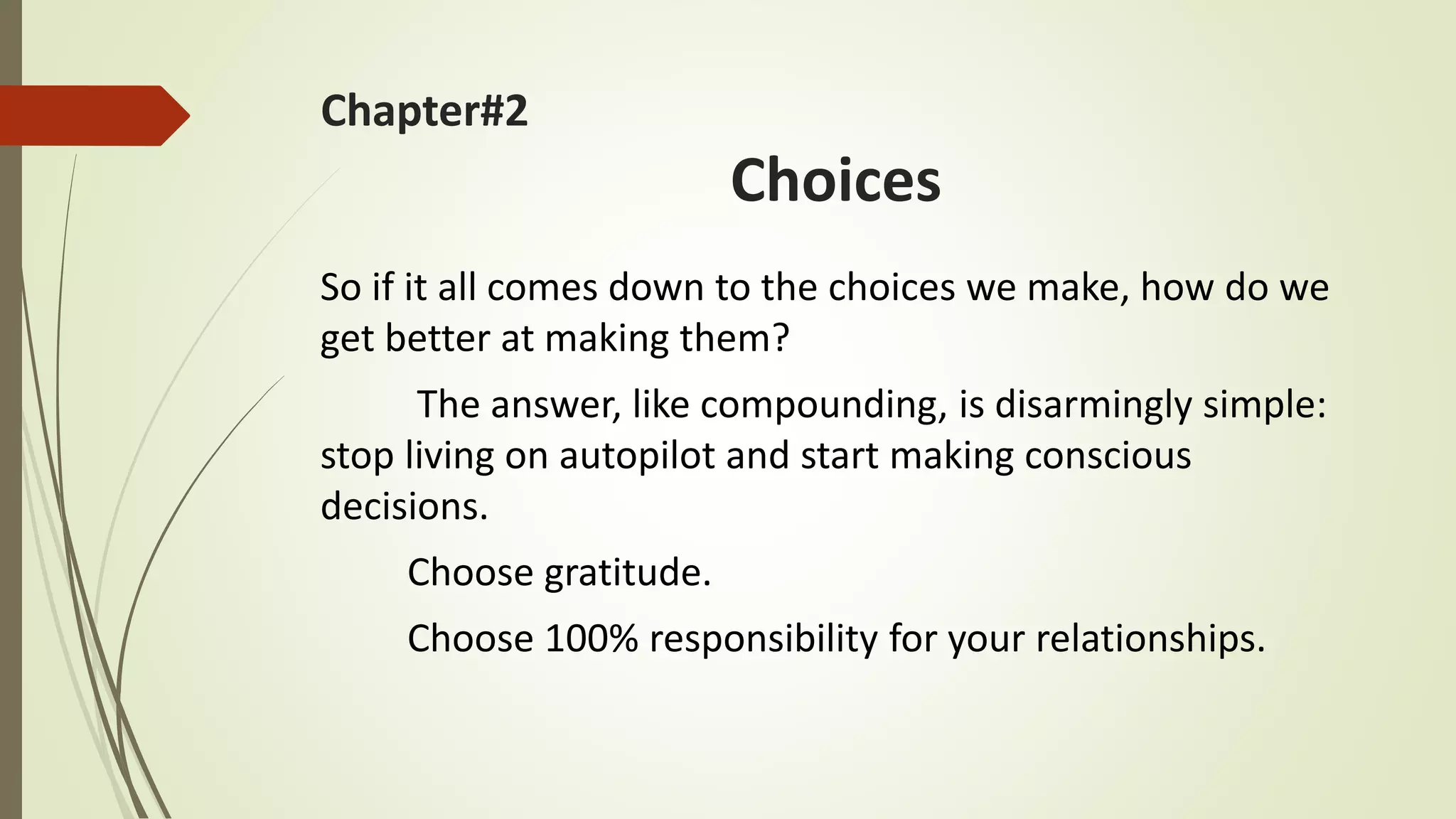The compound effect book review | PPTX