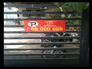 NO PARKING BOARDS ADVERTISING 