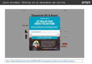 No pierdas al cliente en el último clic -  eShow Madrid 2016 Slide 7