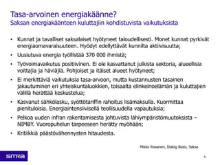 Noponen ja Saari: Kestävän kehityksen asiantuntijapaneelin viestit 22.4.2014