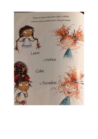 No quiero el cabello rizado. Cuento