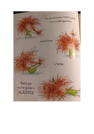 No quiero el cabello rizado. Cuento
