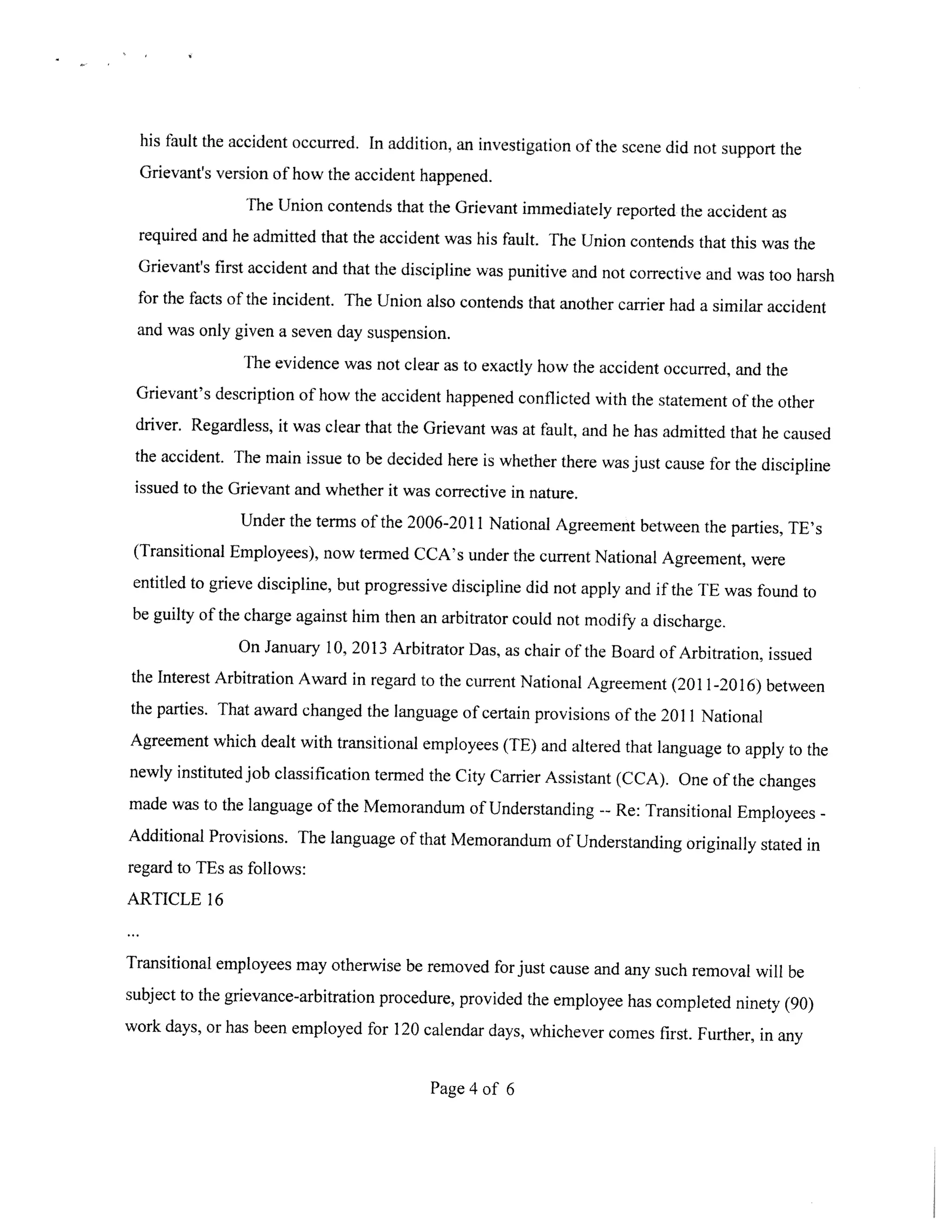 CCA notice of removal for accident PDF