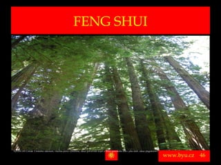 FENG SHUI




Vytvořil Jiří Černák. Chráněno zákonem, všechna práva vyhrazena, zákaz pořizování kopíí a šíření autorského díla i jeho částí, zákaz plagiátorství.

                                                                                                                                                      www.byu.cz   46
 