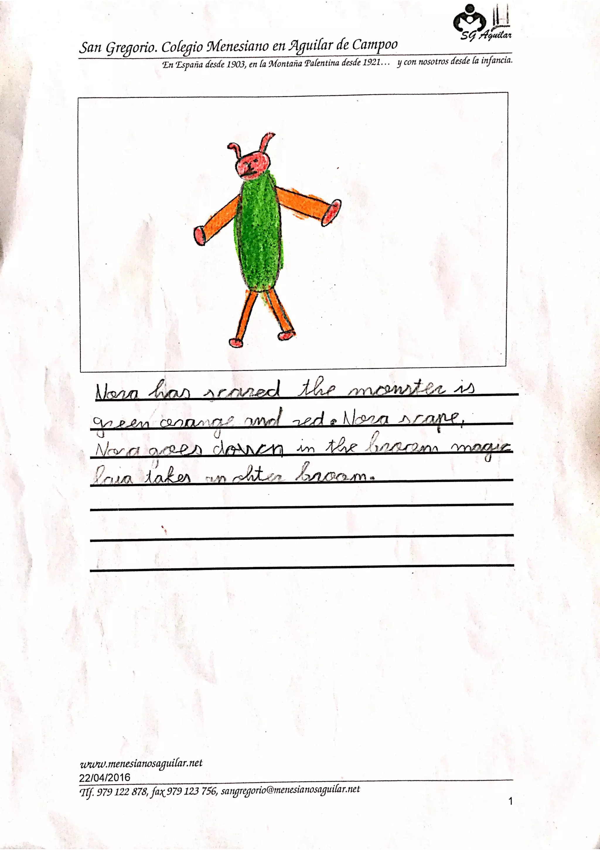 Nora and laia by Diego and Jimena