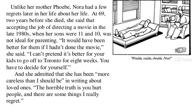 Nora ephron essays crazy salad