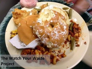The Watch Your Waste
Project

 