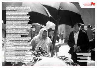 W drugie święto Wielkanocy, tak zwany lany
poniedziałek, na Zwierzyńcu obchodzi się święto
Emaus. Nazwa ta pochodzi od czytanej w tym dniu
ewangelii opisującej spotkanie zmartwychwstałego
Chrystusa z uczniami udającymi się do miasta
Emaus. Uroczystości niegdyś miały miejsce
przy kościele Najświętszego Salwatora i stojącej
naprzeciw drewnianej kaplicy, jednak od czasu,
gdy na początku XX wieku Zwierzyniec włączono
do Krakowa, uregulowano rzekę i wybudowano
willowe osiedle Salwator, odpustowe kramy
z emausowymi upominkami przeniesiono na ulicę
Kościuszki. Wtedy też zmienił się znacząco charakter
tego święta, niegdyś żywiołowej zabawy ludowej.
Barwnie opisał ją bawiący w Krakowie w latach
1596–1597 Włoch Giovanni Paolo Mucanti.
Widział, jak żacy krakowscy uderzali gałązkami
wierzbowymi dziewczęta, wołając przy tym:
„Czemu nie rychło na Emaus?”.
The Emaus festival is held in Zwierzyniec on Easter
Monday. The name derives from the Gospel read
on that day, which describes Christ’s meeting
with his disciples on the way to the town of Emaus.
The celebrations were once held by the church
of the Holy Saviour and the wooden chapel opposite,
but Emaus souvenirs stalls were moved to Kościuszki
street in the early 20th century when Zwierzyniec
was incorporated into Krakow, theźriver was regulated
and the Salwator housing estate was built. Since
then, festivities have changed greatly from lively folk
merrymaking of the past. Giovanni Paolo Mucanti, who
visited Kraków in 1596–1597, described it picturesquely
as a day when university students flapped girls with
withies, shouting, ‘Not making haste to Emaus?’.
Na zdjęciu wykonanym w 1932 roku fotografowi
udało się uchwycić scenkę rodzajową podczas
obchodów święta Emaus.
The photo, taken in 1932, shows a genre scene
captured during Emaus festivities.
Zbiory Narodowego Archiwum Cyfrowego
National Digital Archives Collections
 