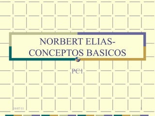 NORBERT ELIAS- CONCEPTOS BASICOS PC1 