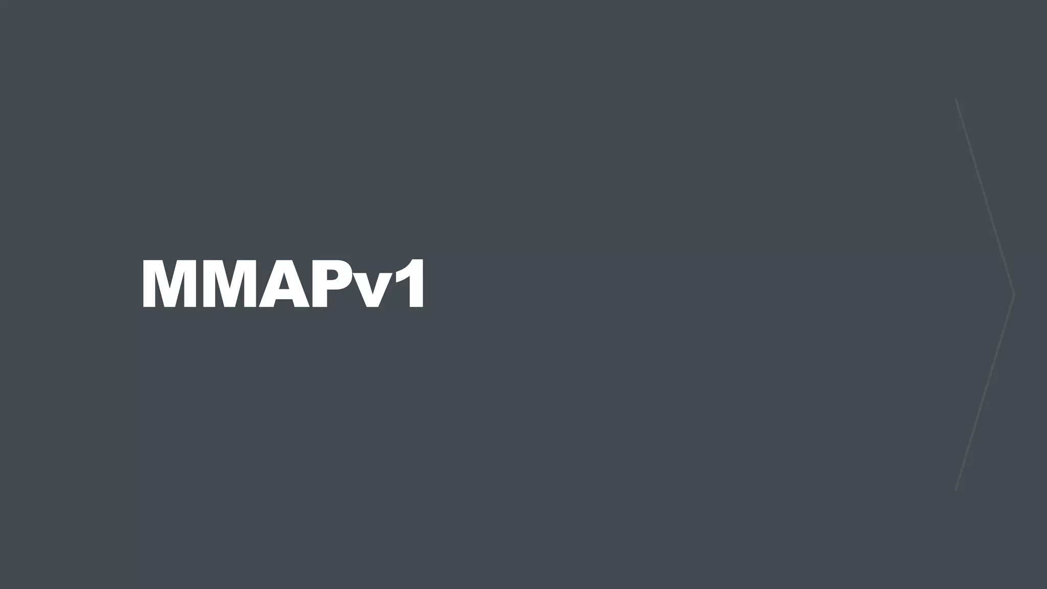 MMAPv1
 