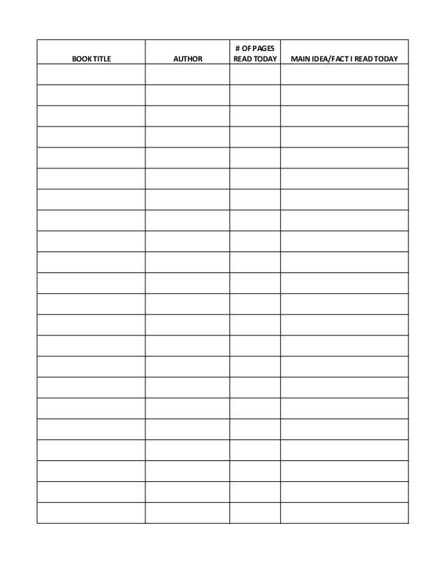 Norcross Reads Reading Log