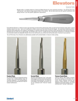 Catalogue Surgical Nordent | PDF