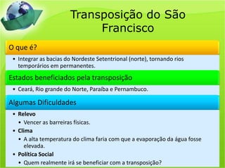 Transposição do São Francisco