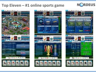 Top	
  Eleven	
  –	
  #1	
  online	
  sports	
  game	
  
 