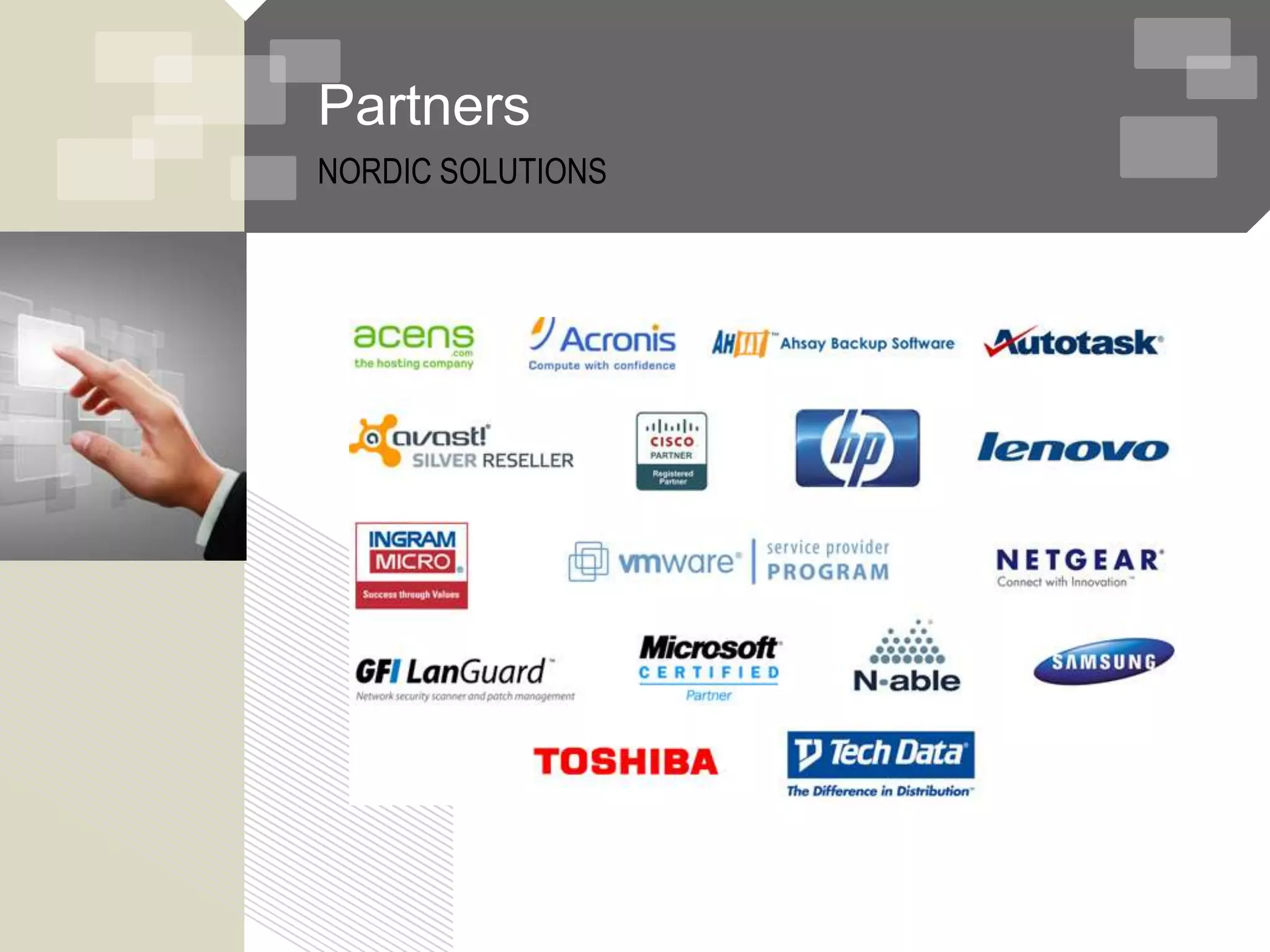 Partners
NORDIC SOLUTIONS
 