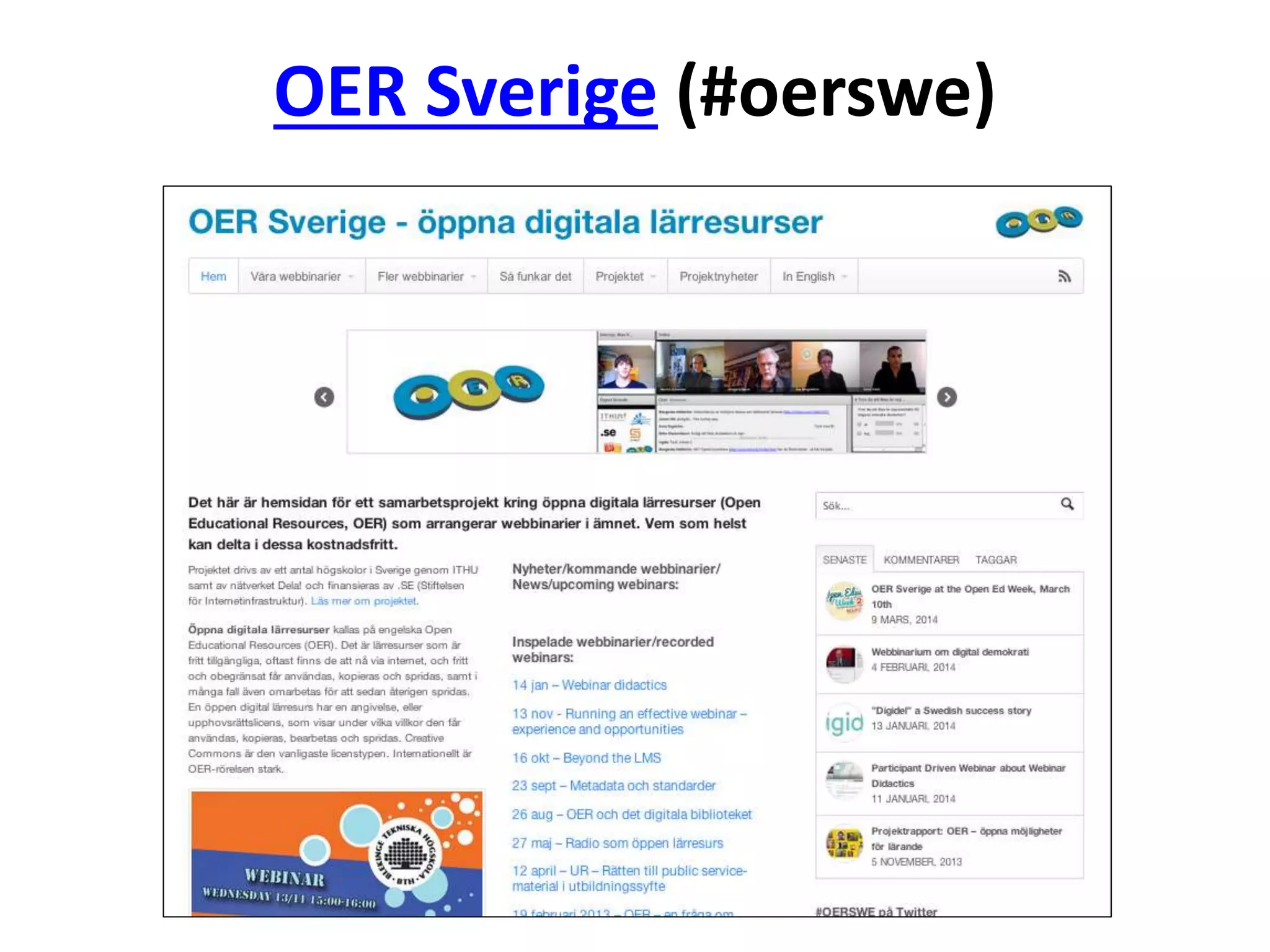 OER Sverige (#oerswe)
 
